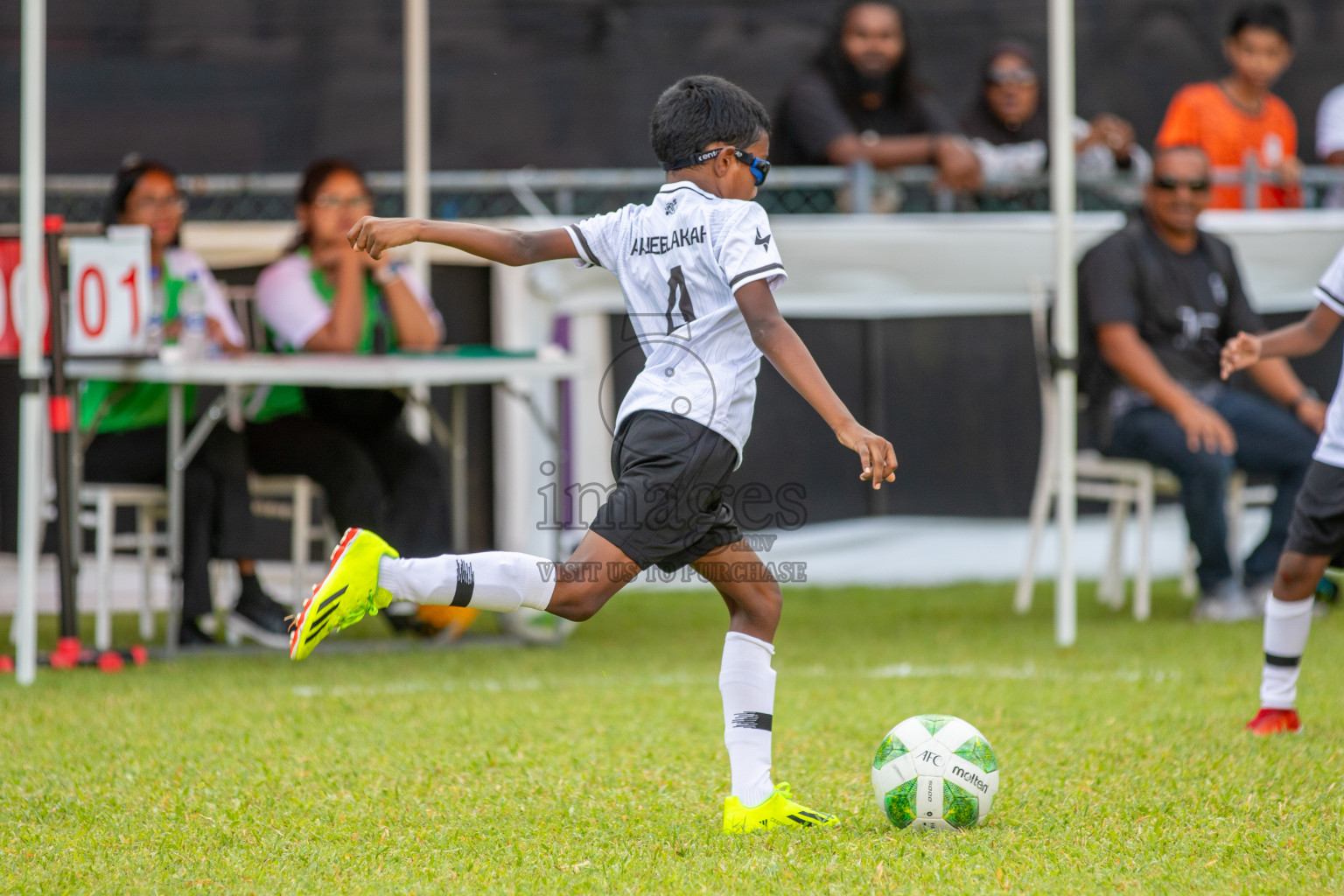 Day 2 of Under 10 MILO Academy Championship 2024 was held at National Stadium in Male', Maldives on Friday, 27th April 2024. Photos: Mohamed Mahfooz Moosa / images.mv