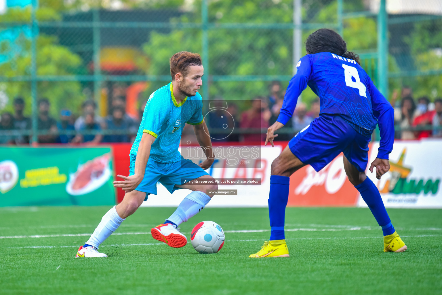 WAMCO vs TEAM MTCC in Club Maldives Cup 2022 was held in Hulhumale', Maldives on Saturday, 8th October 2022. Photos: Nausham Waheed / images.mv