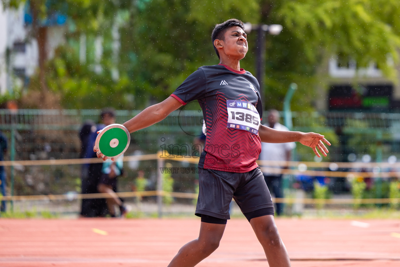 Day 1 of MWSC Interschool Athletics Championships 2024 held in Hulhumale Running Track, Hulhumale, Maldives on Saturday, 9th November 2024. 
Photos by: Ismail Thoriq, Hassan Simah / Images.mv