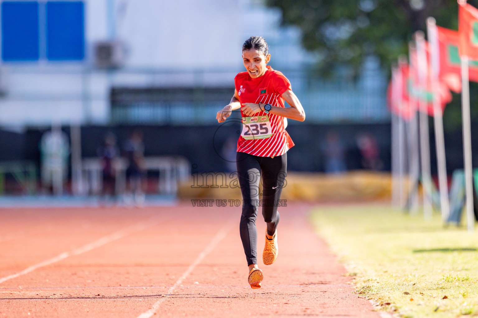 Day 2 of 12th Milo Association Championships was held in Ekuveni Track at Male', Maldives on Friday, 25th April 2025. 
Photos: Hassan Simah / images.mv