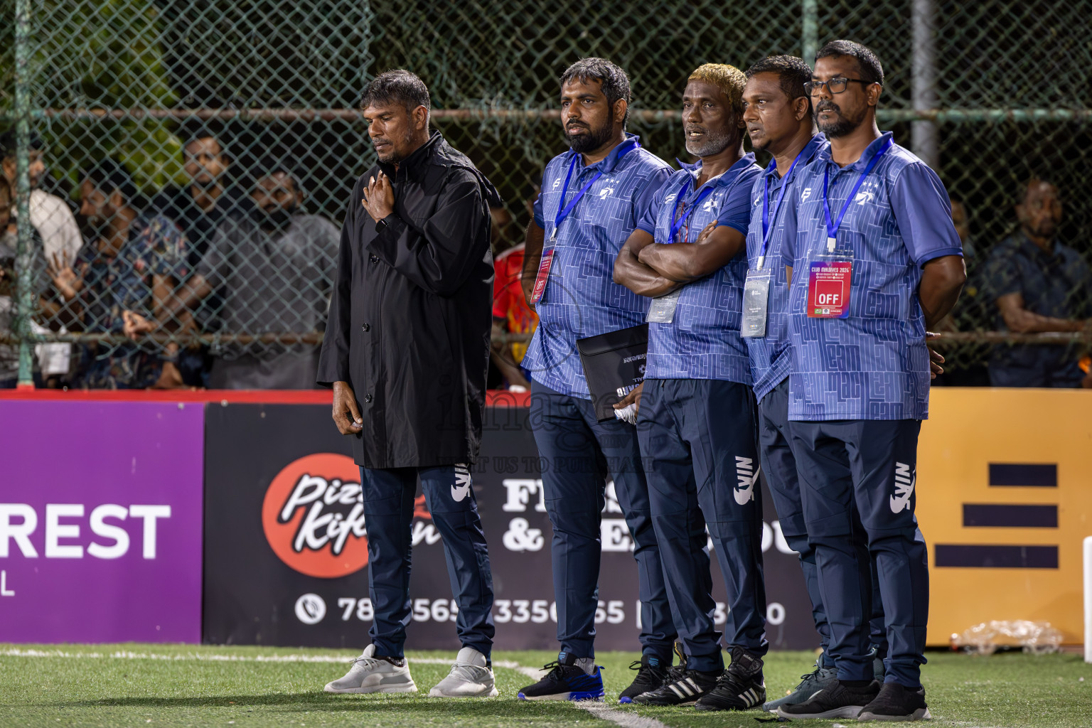 STELCO vs MACL in Quarter Finals of Club Maldives Cup 2024 held in Rehendi Futsal Ground, Hulhumale', Maldives on Wednesday, 9th October 2024. Photos: Ismail Thoriq / images.mv