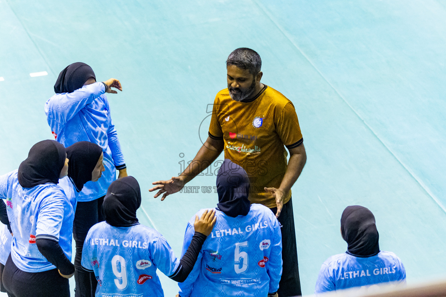 Day 2 of Women's Division of Milo VAM Cup 2024 held in Male', Maldives on Wednesday, 9th July 2024 at Social Center Indoor Hall Photos By: Nausham Waheed / images.mv