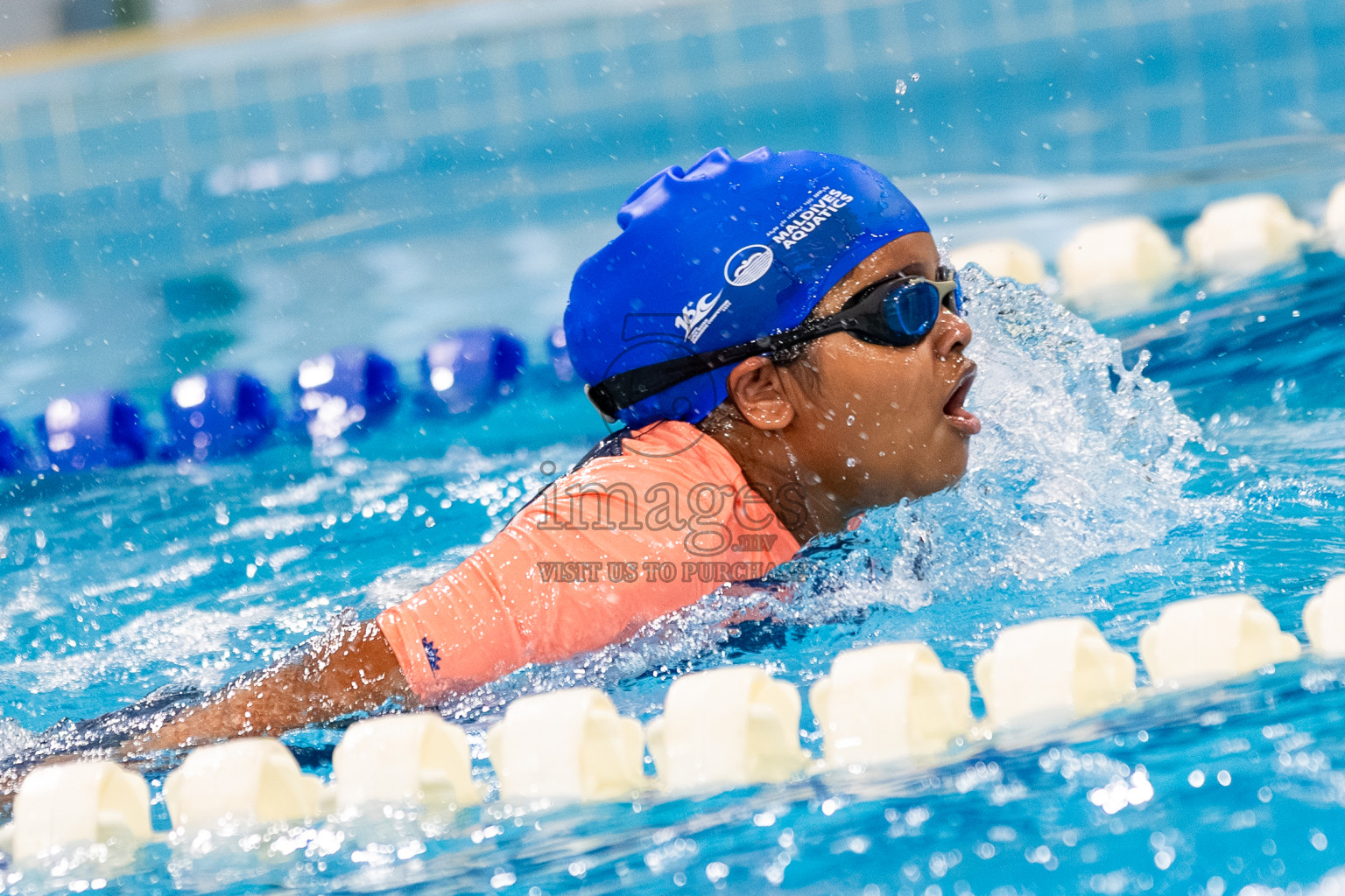 Day 2 of BML 6th National Kids Swimming Kids Festival 2025 held in Hulhumale', Maldives on Tuesday, 4th November 2024. Photos: Mohamed Mahfooz Moosa / images.mv