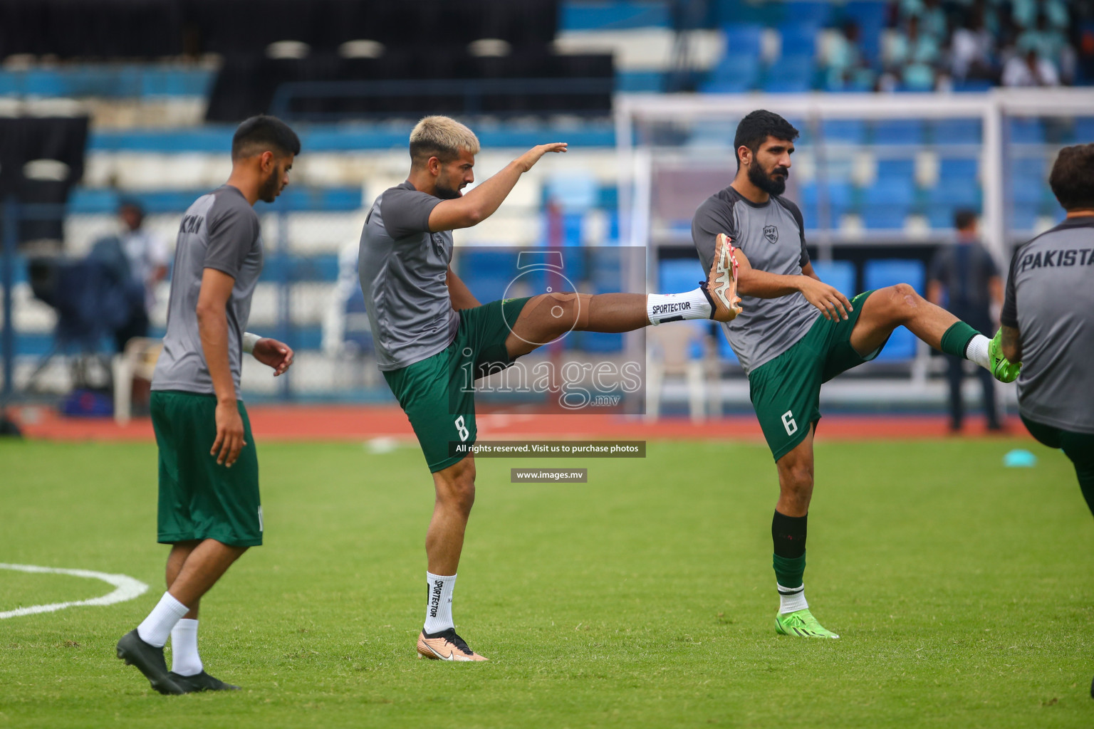 Pakistan vs Kuwait in SAFF Championship 2023 held in Sree Kanteerava Stadium, Bengaluru, India, on Saturday, 24th June 2023. Photos: Nausham Waheed, Hassan Simah / images.mv