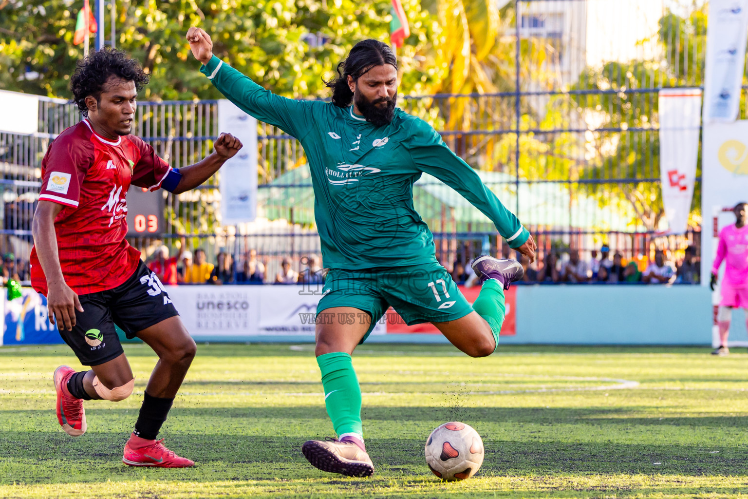 Maalhos vs Goidhoo in Day 6 of Better in Baa Futsal Fiesta 2025 Men's division held in B. Eydhafushi, Maldives on Monday, 10th November 2025. Photos: Nausham Waheed / images.mv