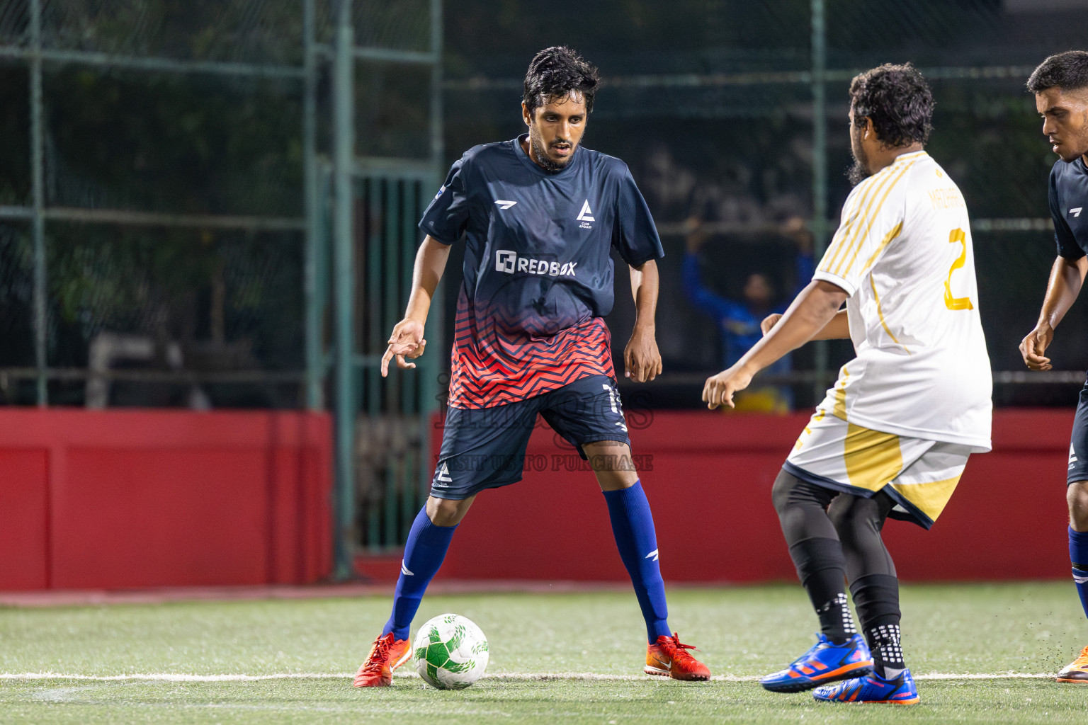Club Apollo vs Club Hajj in Day 6 of Office League 2025 was held on Monday, 21st April 2025 in Hulhumale', Maldives. Photos: Ismail Thoriq / images.mv
