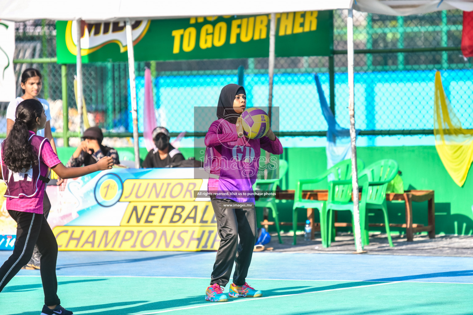 Day 8 of Junior Netball Championship 2022 on 11th March 2022 held in Male', Maldives. Photos by Nausham Waheed