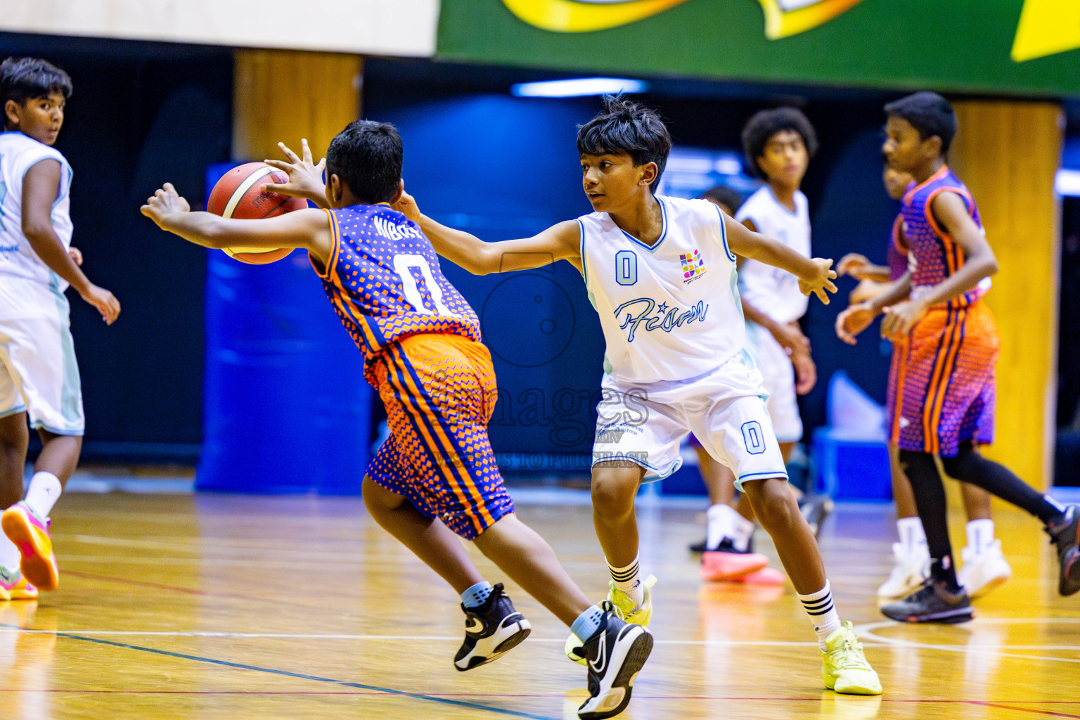 Finland International School vs Brightway International School in day 10 of Junior Championship 2024 was held in Social Center, Male', Maldives on Thursday, 21st November 2024. Photos: Nausham Waheed / images.mv