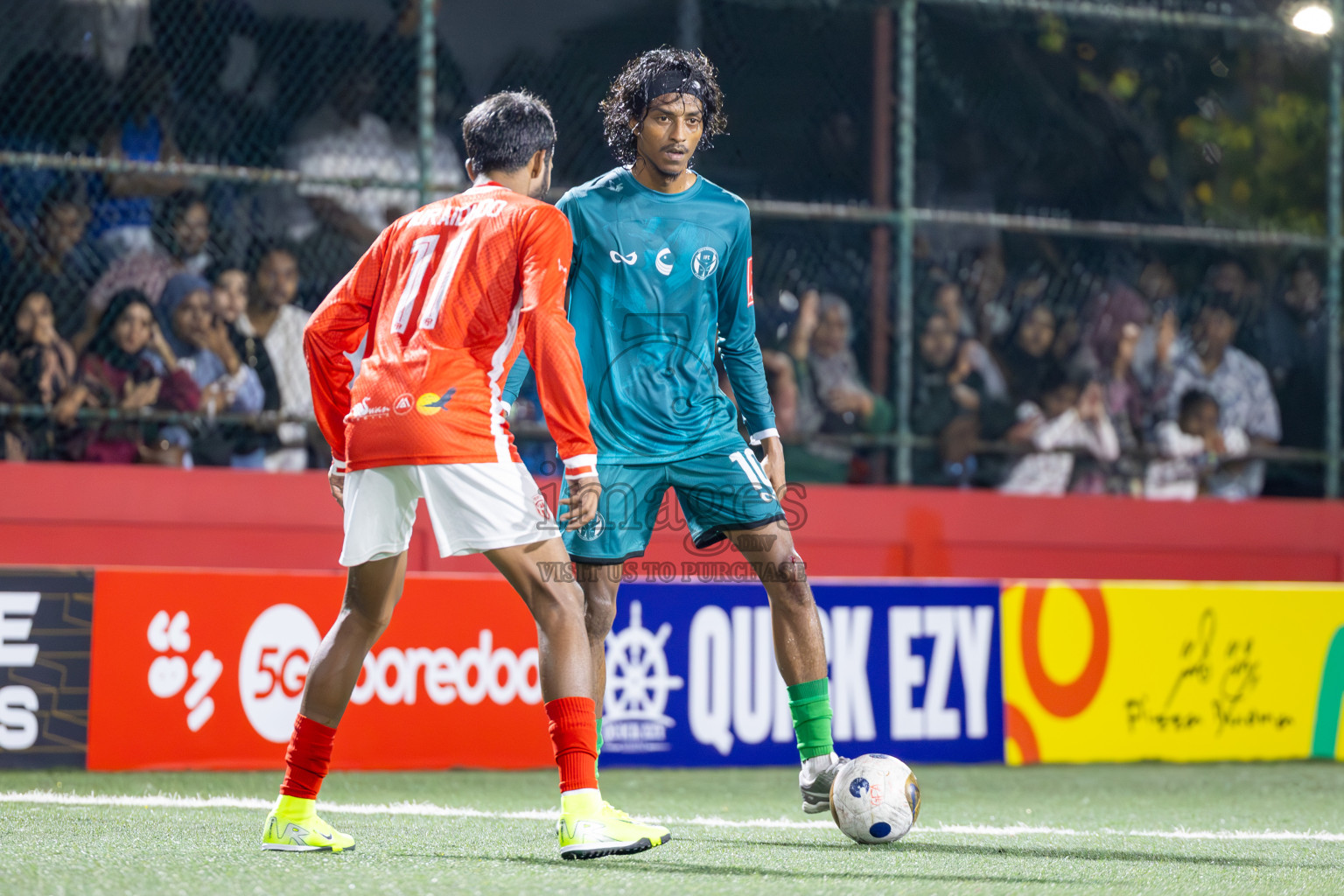 HA Ihavandhoo vs HA Muraidhoo in Day 5 of Golden Futsal Challenge 2025 on Thursday, 9th January 2025, in Hulhumale', Maldives
Photos: Ismail Thoriq / images.mv