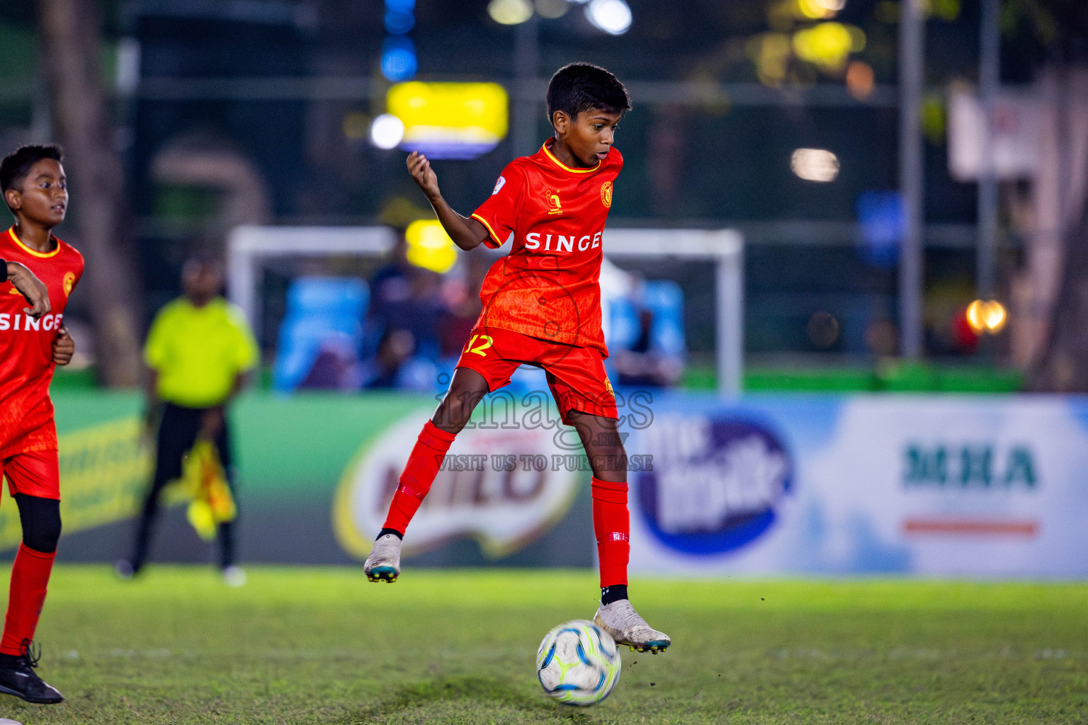 Under 12 Victory vs TC on day 3 of Dhivehi Youth League 2024 held at Henveiru Stadium on Saturday, 23rd November 2024. Photos: Nausham Waheed/ Images.mv