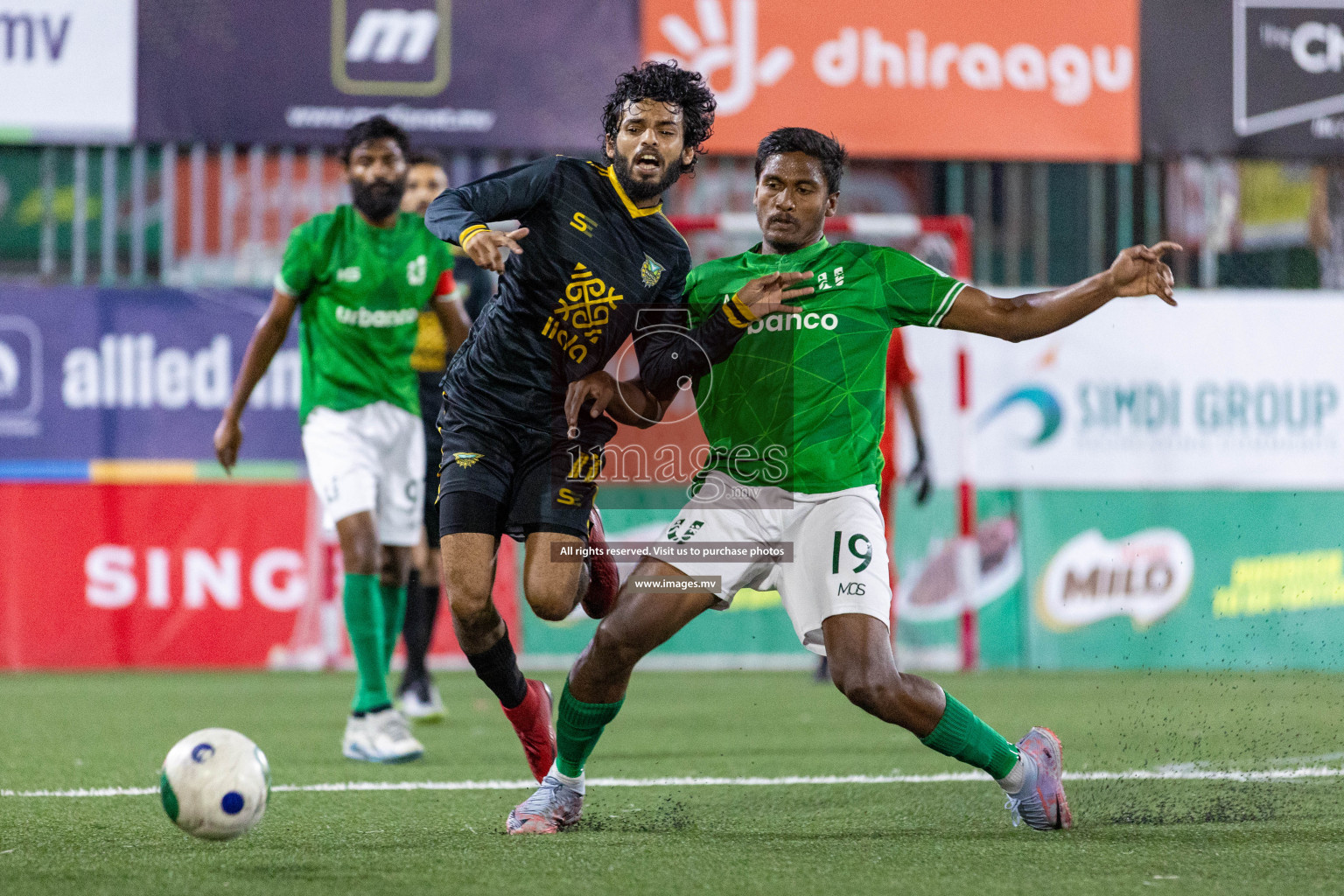 URBANCO vs WAMCO in Quarter Final of Club Maldives Cup 2023 held in Hulhumale, Maldives, on Saturday, 12th August 2023 Photos: Nausham Waheed / images.mv