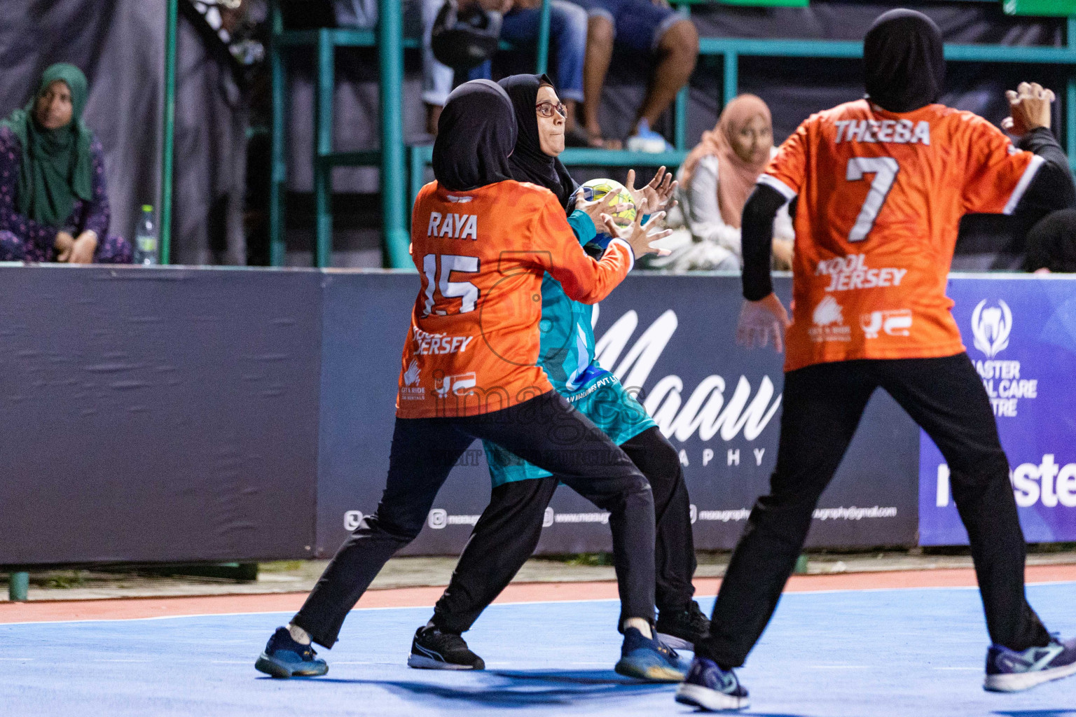 Day 7 of 10th National Handball Tournament 2023, held in Handball ground, Male', Maldives on Sunday, 4th December 2023 Photos: Nausham Waheed/ Images.mv