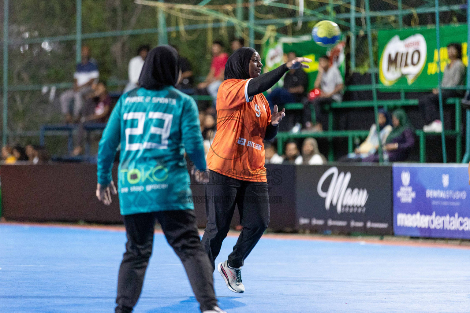 Day 7 of 10th National Handball Tournament 2023, held in Handball ground, Male', Maldives on Sunday, 4th December 2023 Photos: Nausham Waheed/ Images.mv