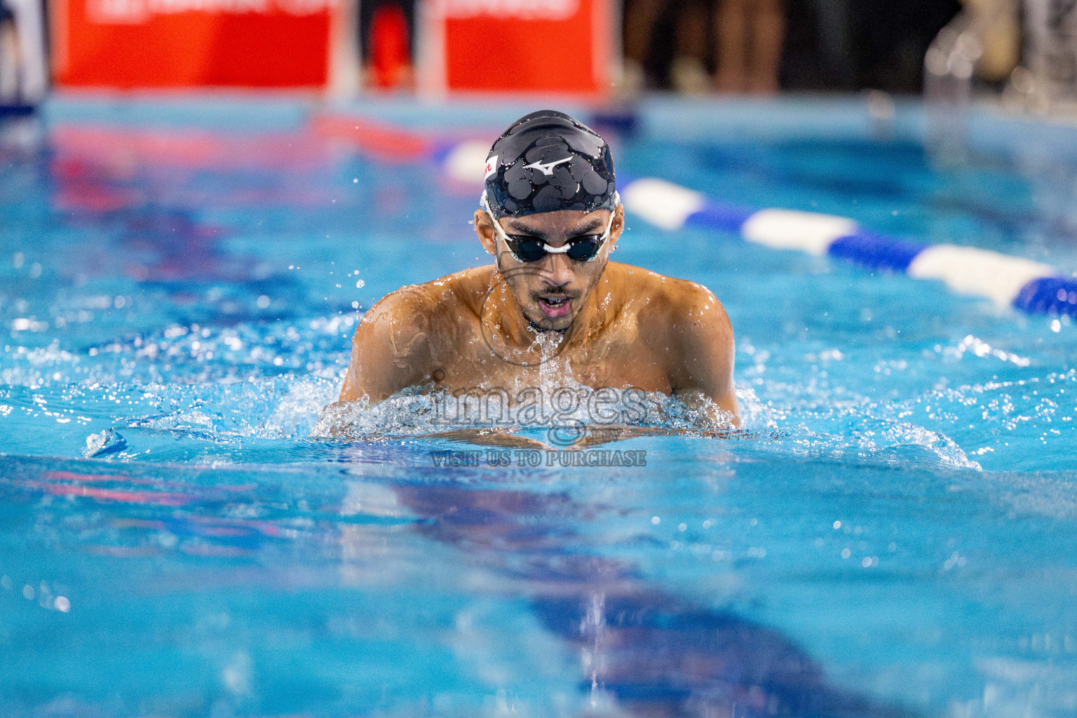 Day 4 of National Swimming Championship 2024 held in Hulhumale', Maldives on Monday, 16th December 2024. Photos: Hassan Simah / images.mv