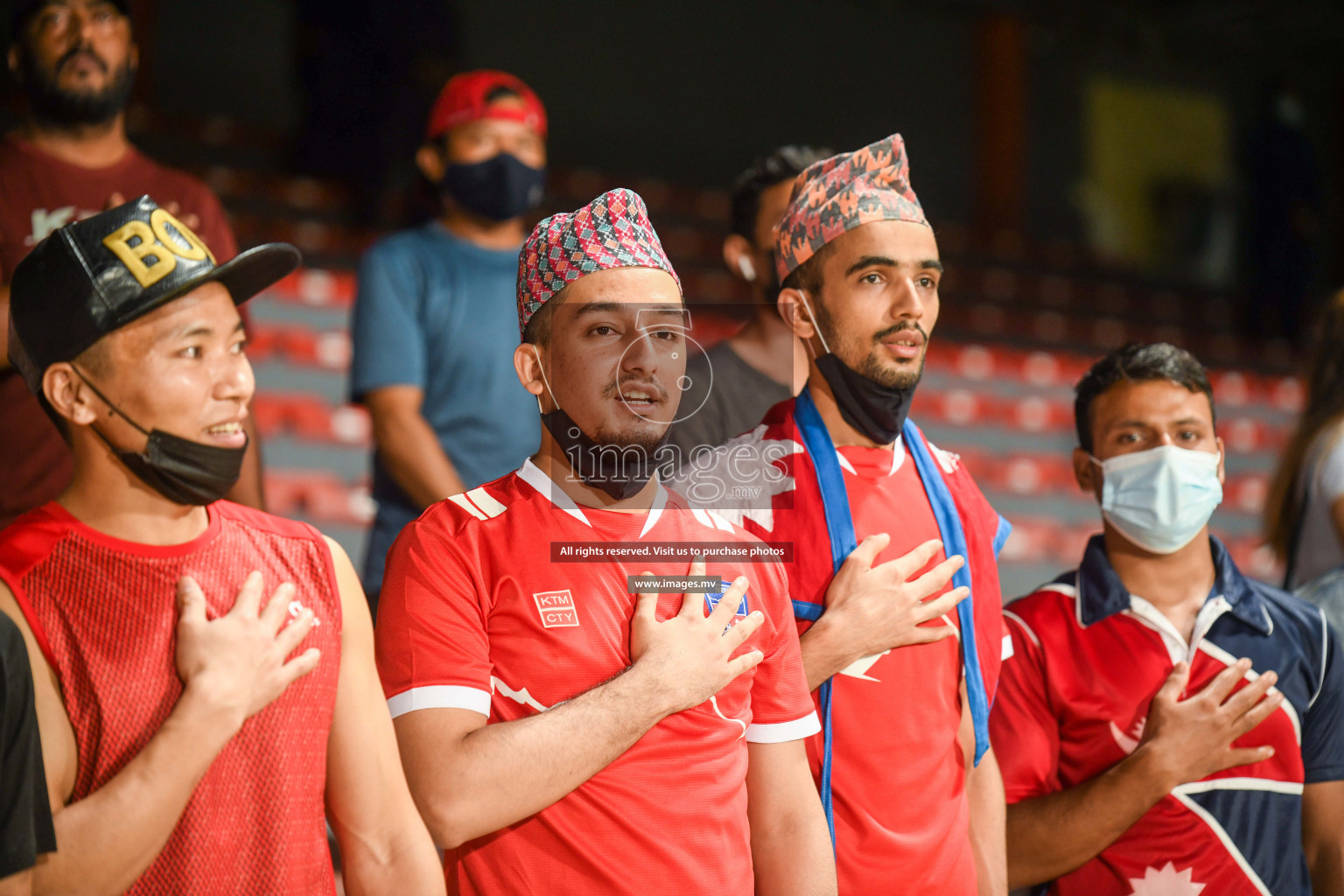 Nepal vs Sri Lanka in SAFF Championship 2021 held on 4th October 2021 in Galolhu National Stadium, Male', Maldives