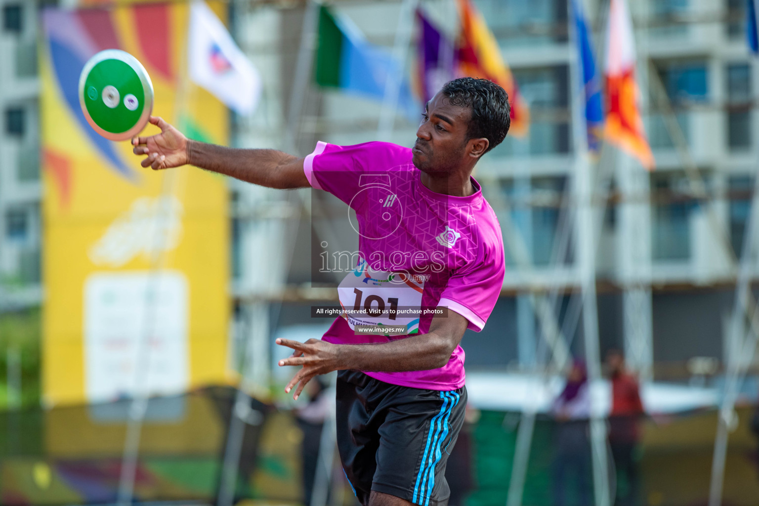 Day two of Inter School Athletics Championship 2023 was held at Hulhumale' Running Track at Hulhumale', Maldives on Sunday, 15th May 2023. Photos: Nausham Waheed / images.mv