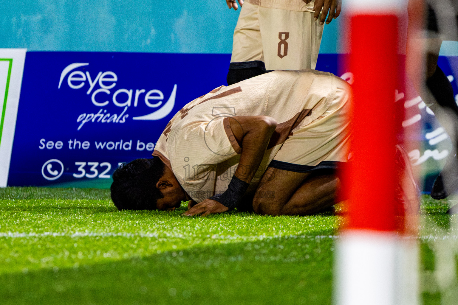 Dee Cee Jay SC vs Fools SC in Semi Finals of Laamehi Dhiggaru Ekuveri Futsal Challenge 2025 was held on Sunday, 27th July 2025, at Dhiggaru Futsal Ground, Dhiggaru, Maldives Photos: Nausham Waheed  / images.mv