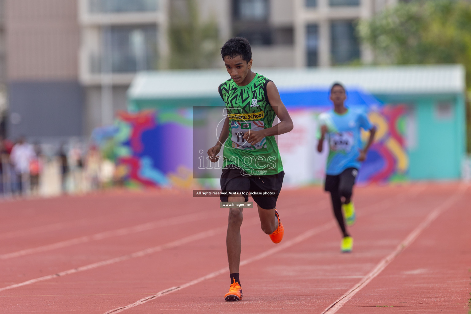 Day two of Inter School Athletics Championship 2023 was held at Hulhumale' Running Track at Hulhumale', Maldives on Sunday, 15th May 2023. Photos: Shuu/ Images.mv