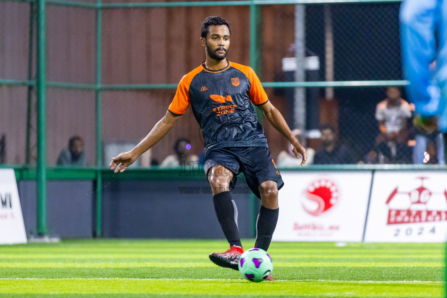 Baakee Sports Club vs FC Calms in Day 1 of BG Futsal Challenge 2024 was held on Thursday, 12th March 2024, in Male', Maldives Photos: Nausham Waheed / images.mv