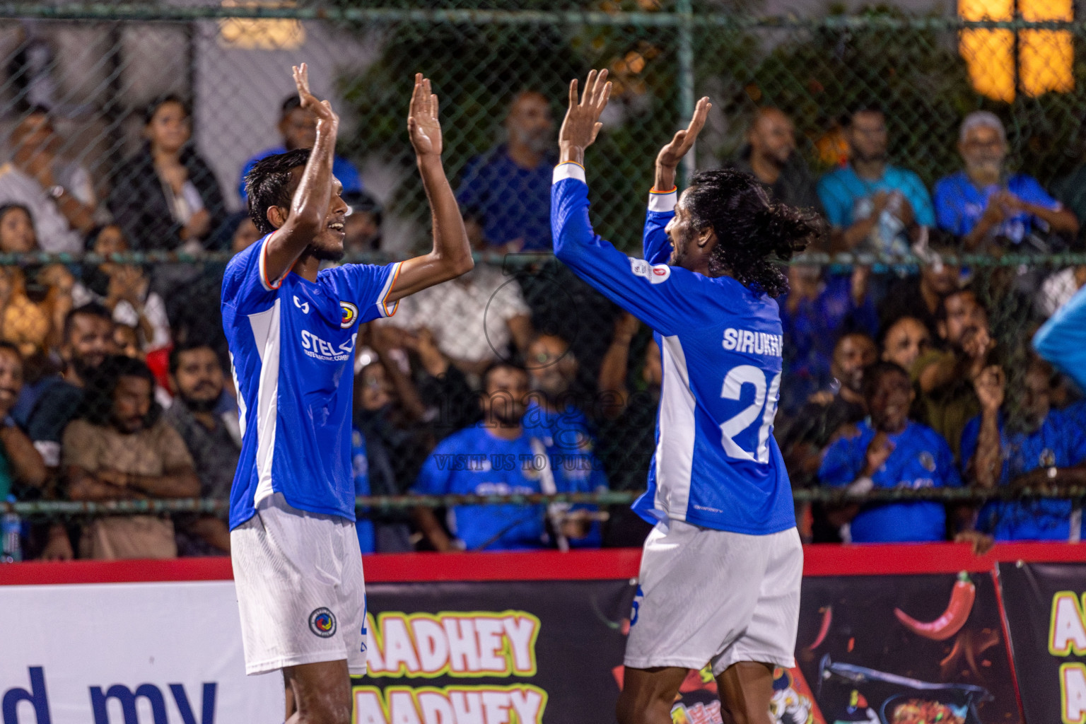 STELCO RC vs Customs RC in Club Maldives Cup 2024 held in Rehendi Futsal Ground, Hulhumale', Maldives on Tuesday, 24th September 2024. 
Photos: Hassan Simah / images.mv