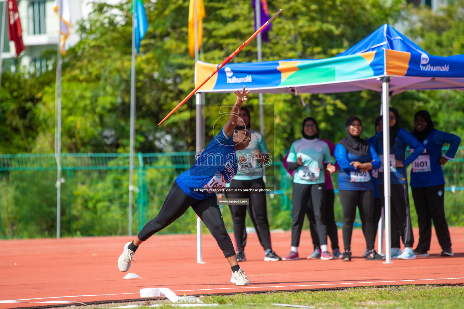 Day two of Inter School Athletics Championship 2023 was held at Hulhumale' Running Track at Hulhumale', Maldives on Sunday, 15th May 2023. Photos: Nausham Waheed / images.mv