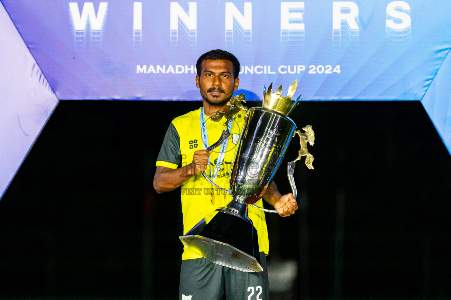 JT Sports vs Kanmathi Juniors from Final of Manadhoo Council Cup 2024 in N Manadhoo Maldives on Tuesday, 27th February 2023. Photos: Nausham Waheed / images.mv