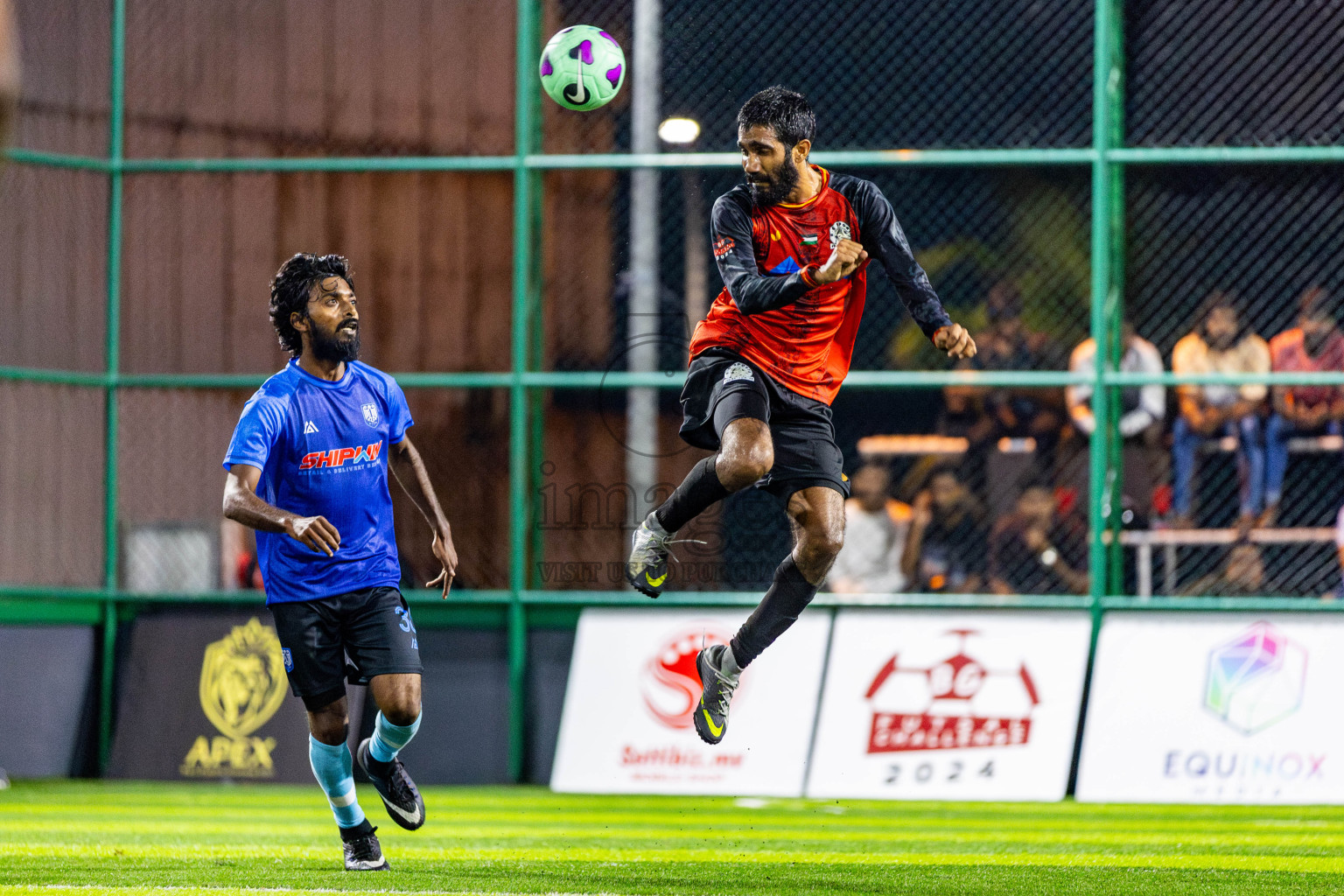 BG Sports Club vs FC Calms Blue in Day 3 of BG Futsal Challenge 2024 was held on Thursday, 14th March 2024, in Male', Maldives Photos: Nausham Waheed / images.mv