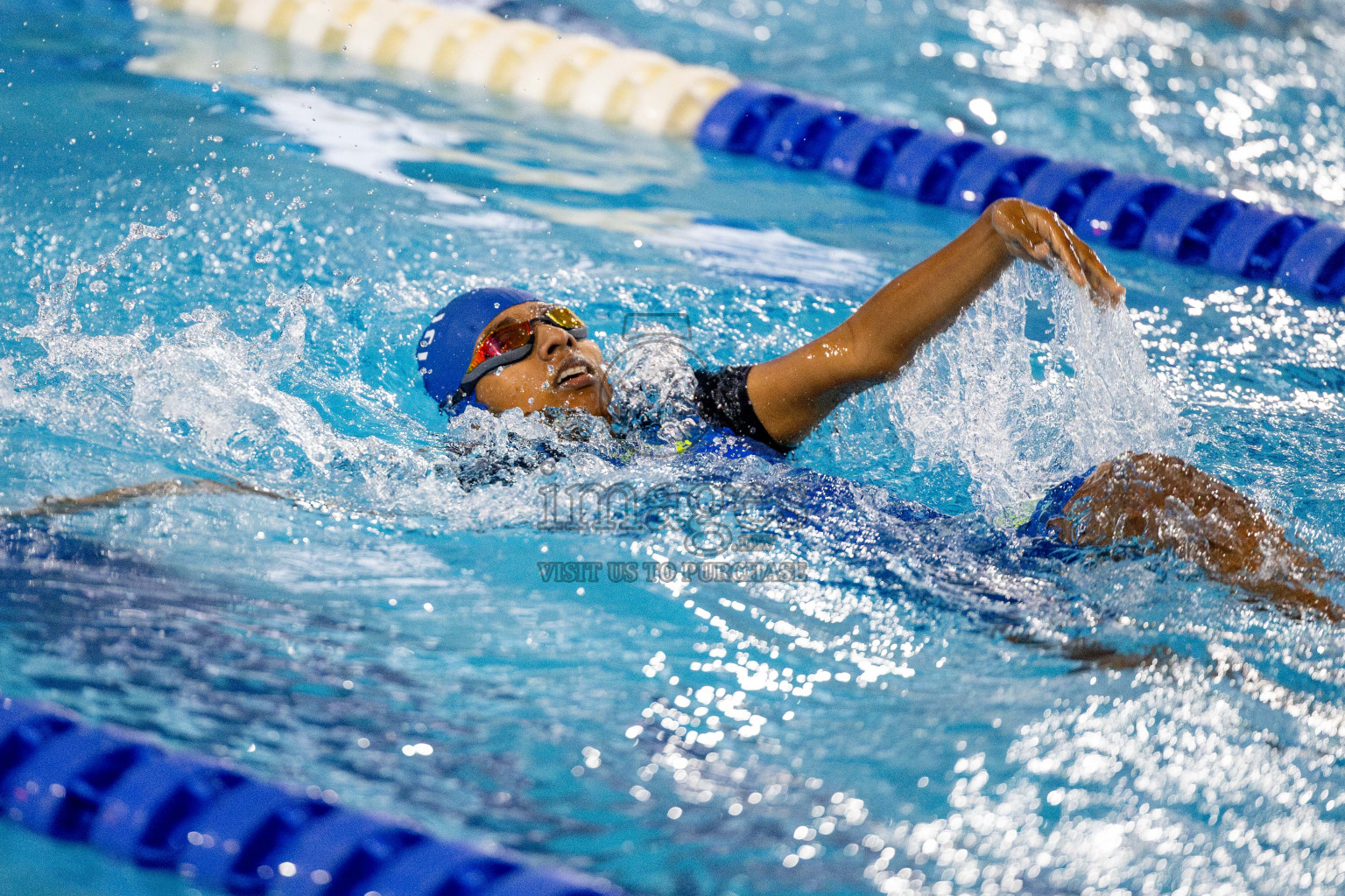 Day 4 of National Swimming Competition 2024 held in Hulhumale', Maldives on Monday, 16th December 2024. 
Photos: Hassan Simah / images.mv