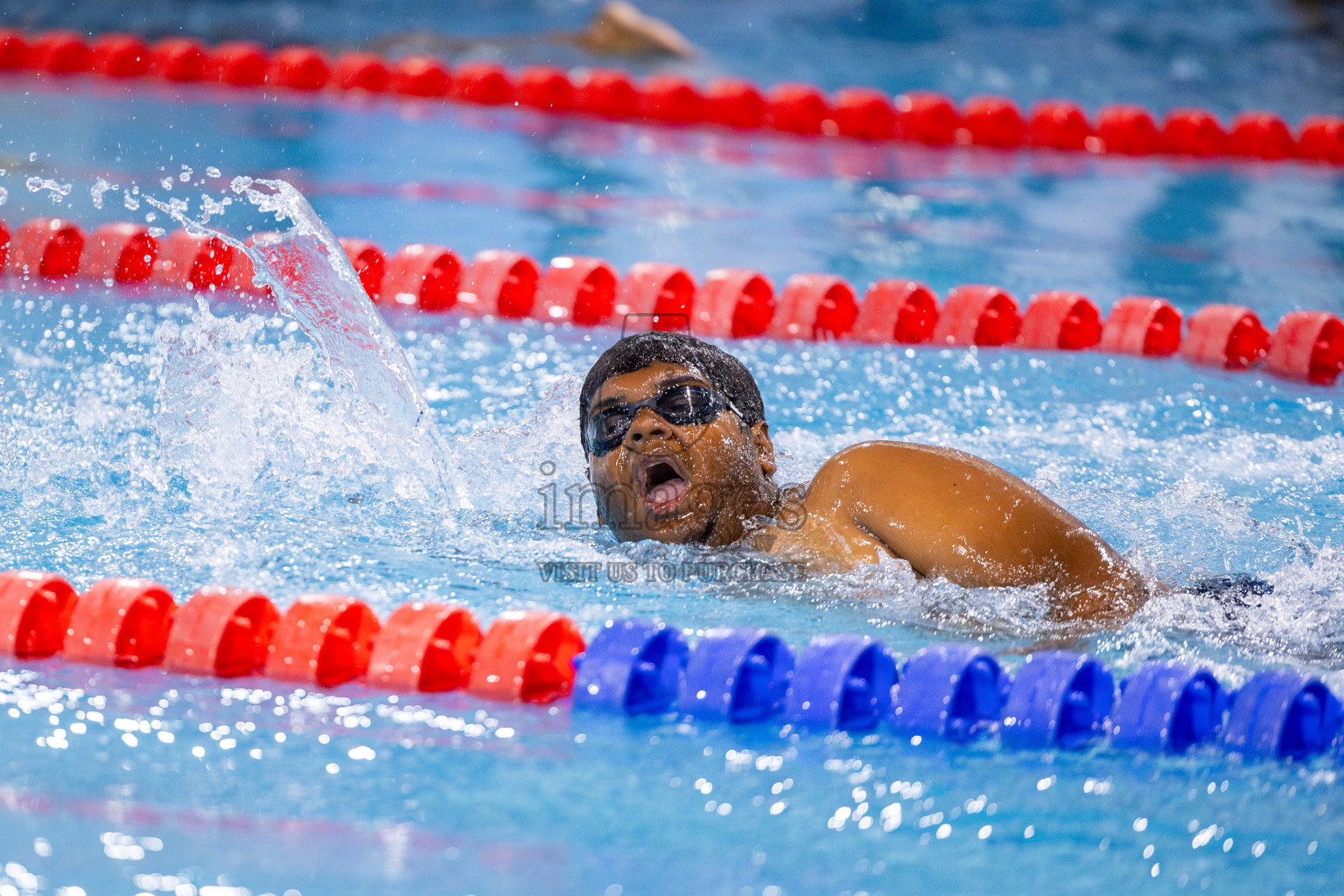 Day 1 of BML 21st Interschool Swimming Competition 2025 was held in Hulhumale' Swimming Pool, Hulhumale', Maldives on Saturday, 11th October 2025. Photos: Ismail Thoriq / images.mv