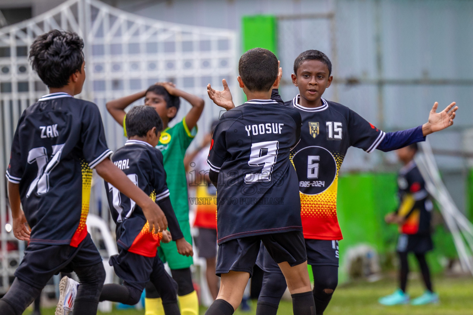 Day 1 of MILO Academy Championship 2024 - U12 was held at Henveiru Grounds in Male', Maldives on Thursday, 4th July 2024. Photos: Shuu Abdul Sattar / images.mv