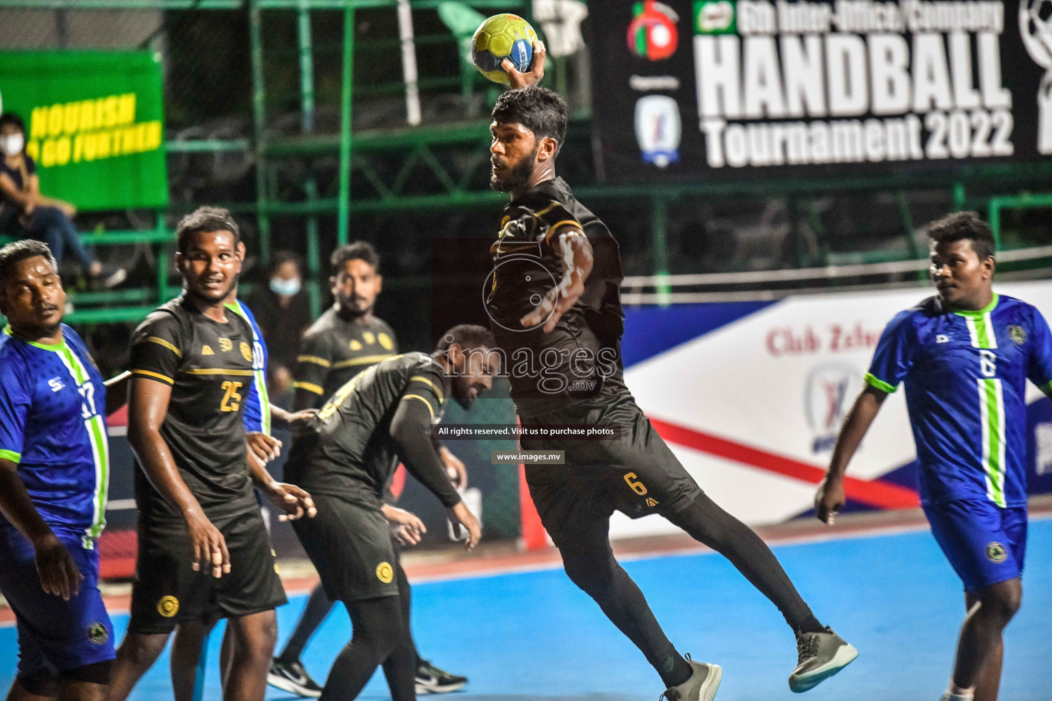 Day 15 of Milo 6th Inter Office Handball Tournament 2022 - Photos by Nausham Waheed