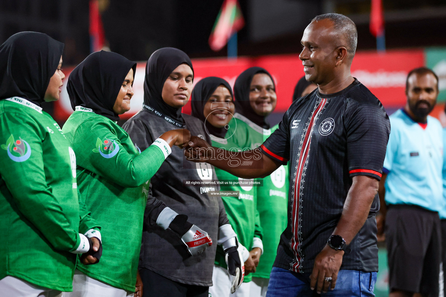 Hulhumale Hospital vs Prison RC in 18/30 Futsal Fiesta Classic 2023 held in Hulhumale, Maldives, on Monday, 17th July 2023 Photos: Nausham Waheed / images.mv