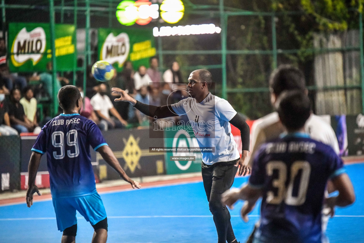 Day 11 of Milo 6th Inter Office Handball Tournament 2022 - Photos by Nausham Waheed