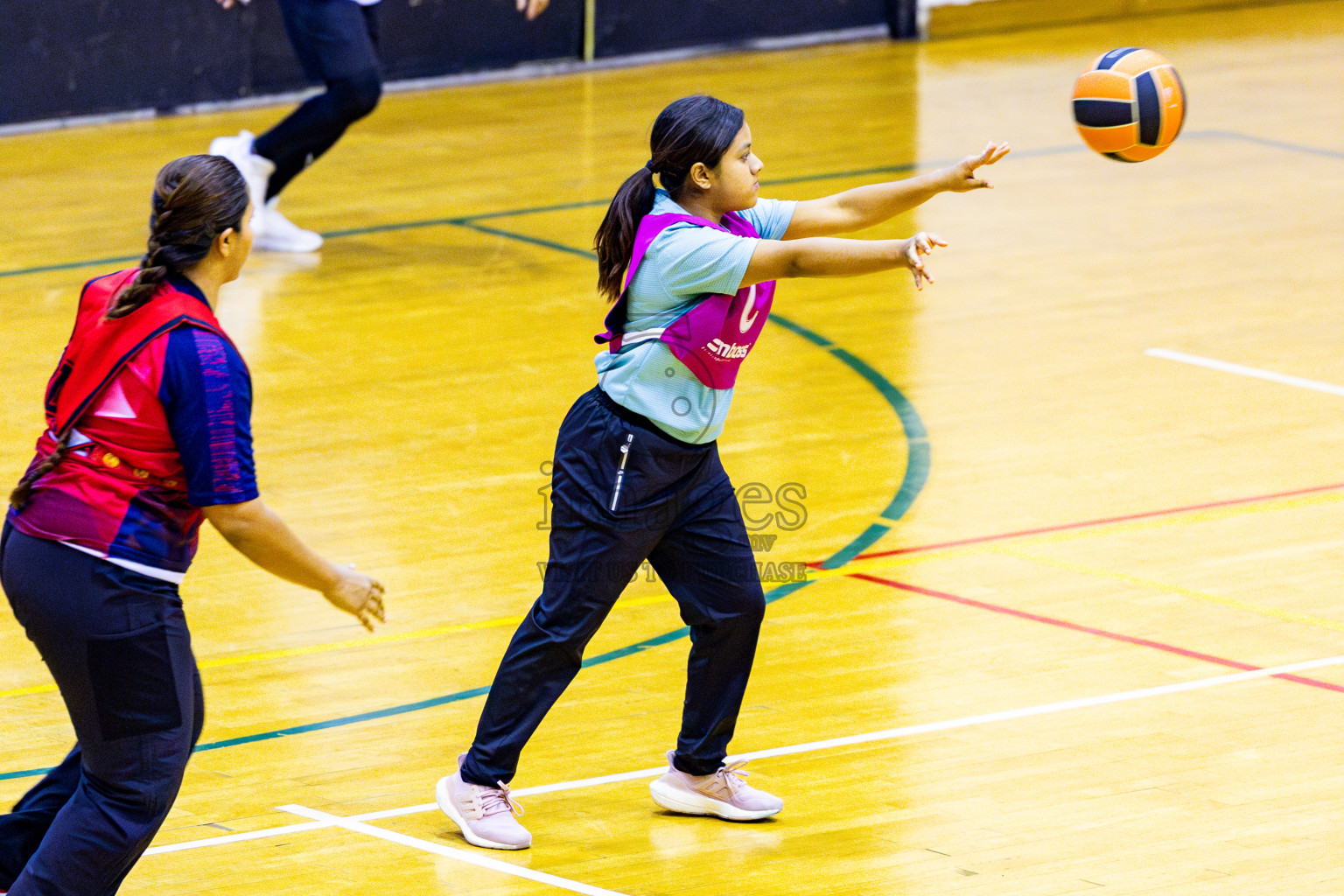 MV Netters vs Club Matrix in Day 4 of 21st National Netball Tournament was held in Social Canter at Male', Maldives on Sunday, 19th May 2024. Photos: Nausham Waheed / images.mv