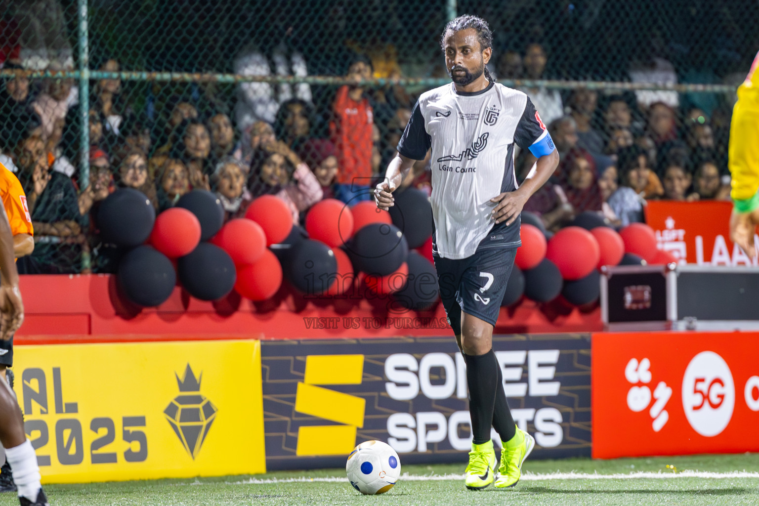 Opening of Golden Futsal Challenge 2025 with Charity Shield Match between L.Gan vs B.Eydhafushi was held on Saturday, 4th January 2025, in Hulhumale', Maldives Photos: Ismail Thoriq / images.mv