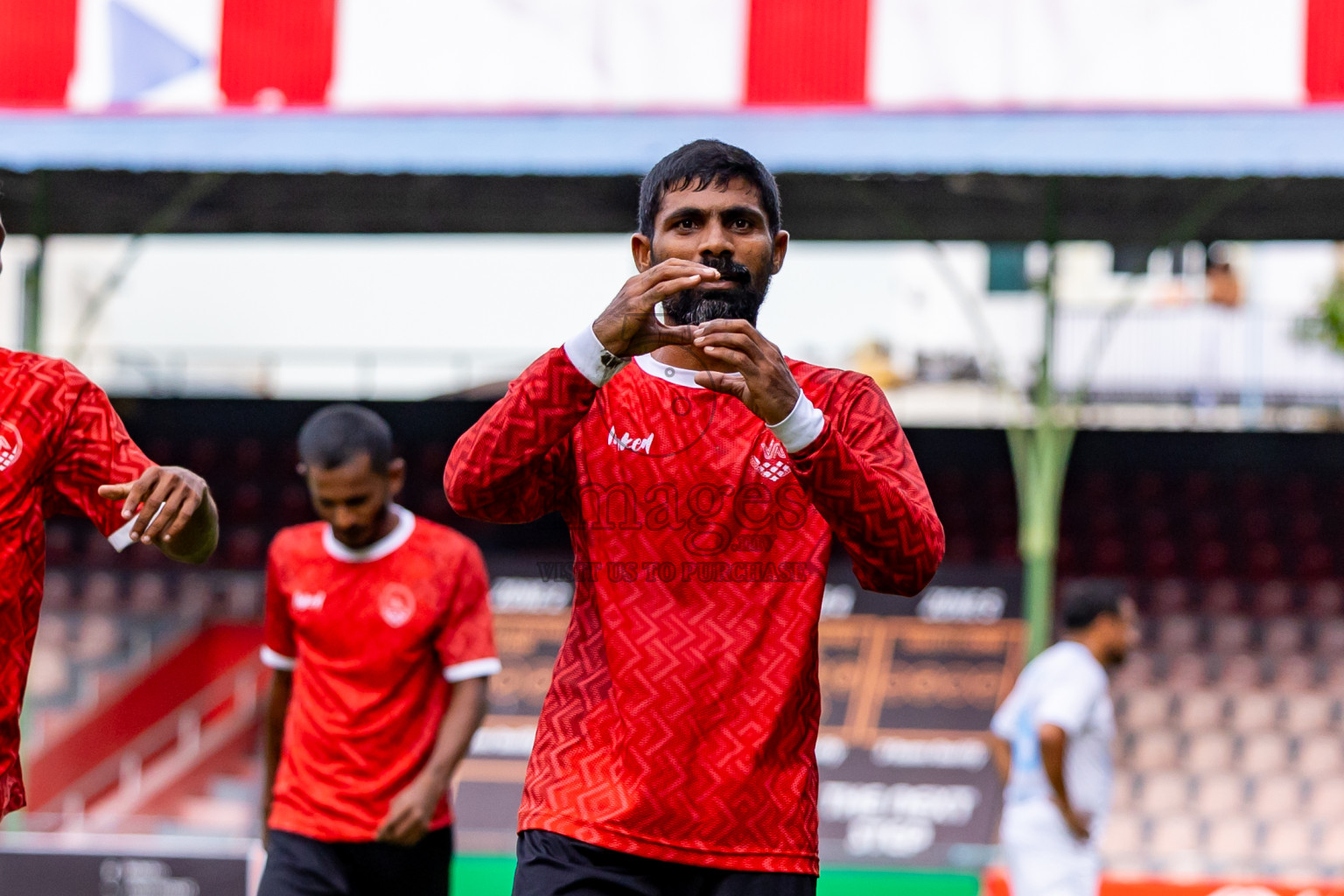 Eydhafushi vs Male' in Semi Finals of Gold Cup 2024 held at National Football Stadium on Saturday, 21st December 2024. Photos: Nausham Waheed / Images.mv