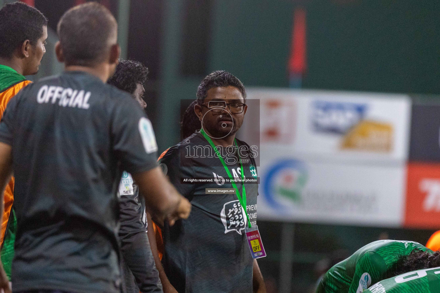 Team Badhahi vs Meteorology in Club Maldives Cup Classic 2023 held in Hulhumale, Maldives, on Monday, 24th July 2023. Photos: Ismail Thoriq / images.mv