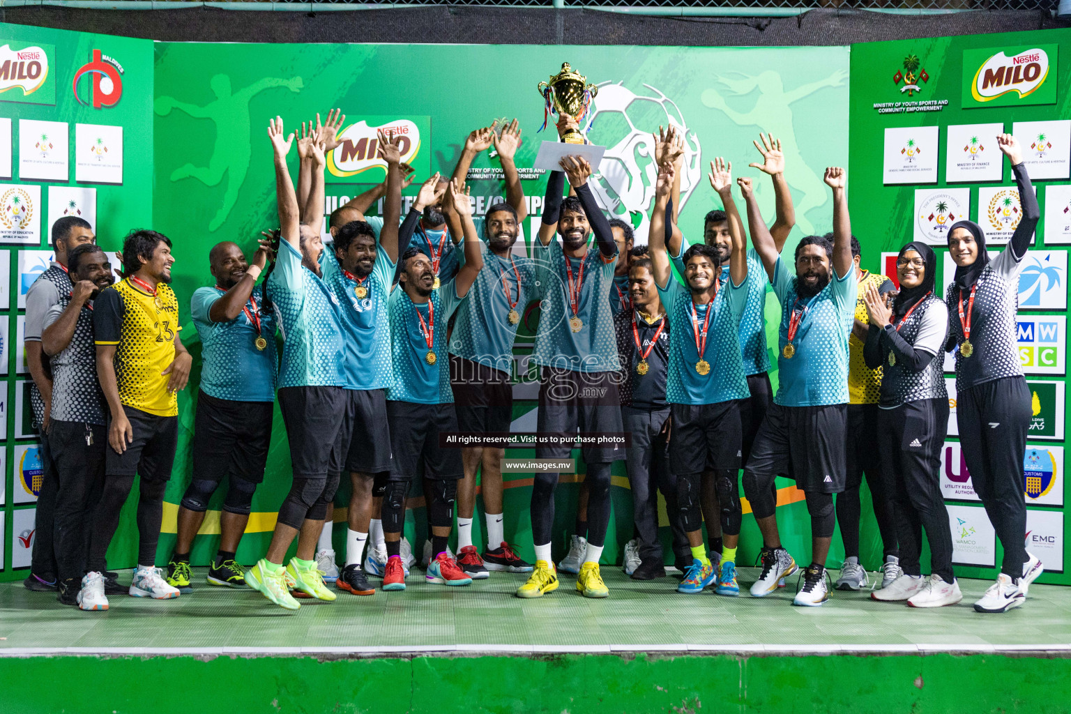 1st Division Final of 7th Inter-Office/Company Handball Tournament 2023, held in Handball ground, Male', Maldives on Monday, 24th October 2023 Photos: Nausham Waheed/ Images.mv