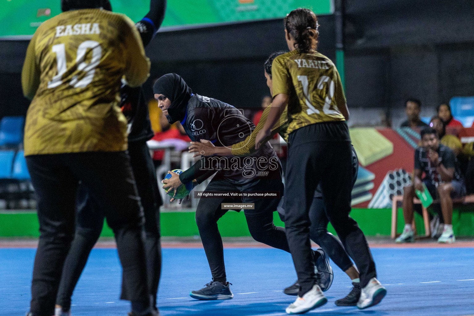 Day 12th of 6th MILO Handball Maldives Championship 2023, held in Handball ground, Male', Maldives on 1st June 2023 Photos: Shuu/ Images.mv