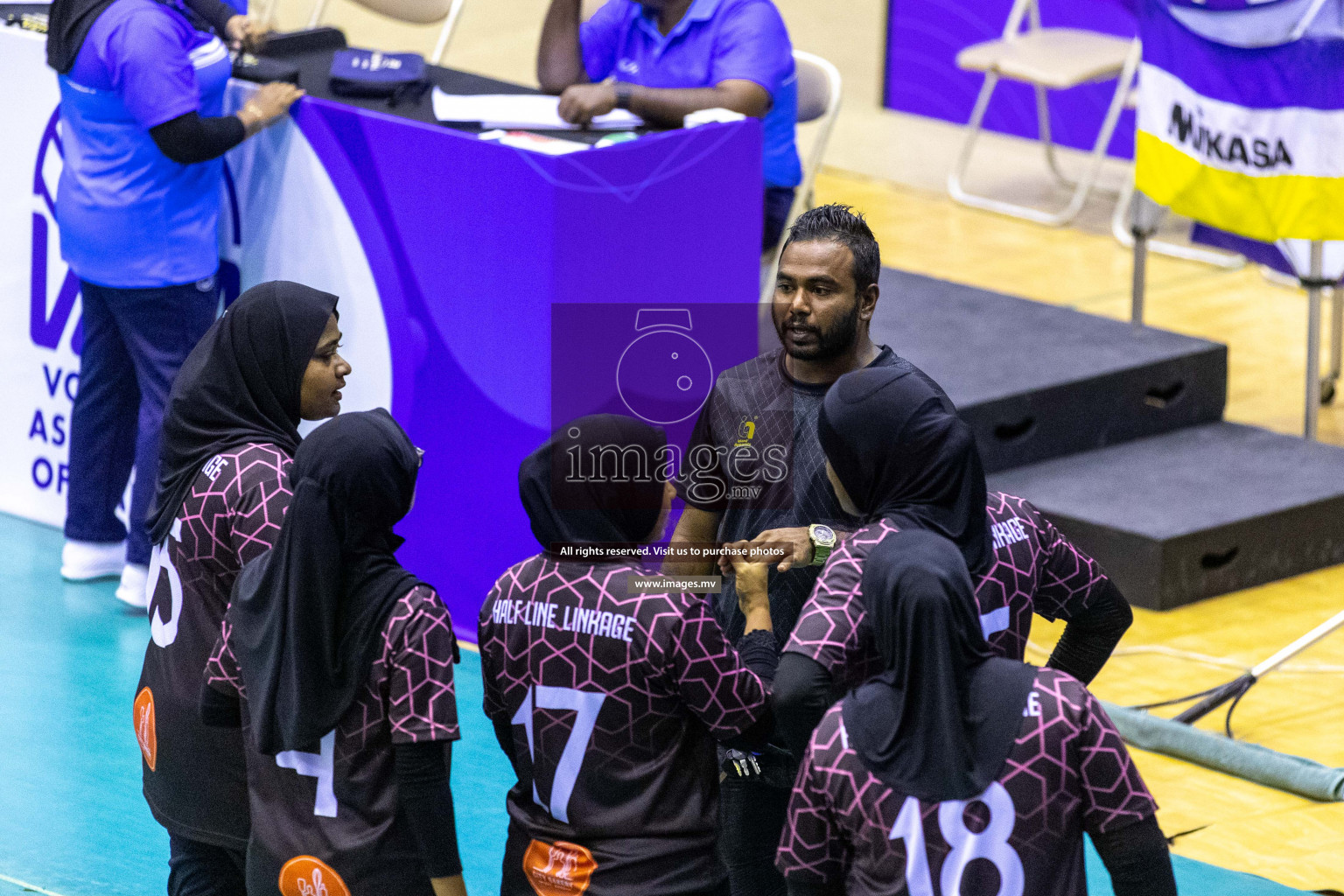 Volleyball Association Cup 2022-Women's Division-Match Day 4 was held in Male', Maldives on Friday, 27th May 2022 at Social Center Indoor Hall. Photos By: Ismail Thoriq/images.mv