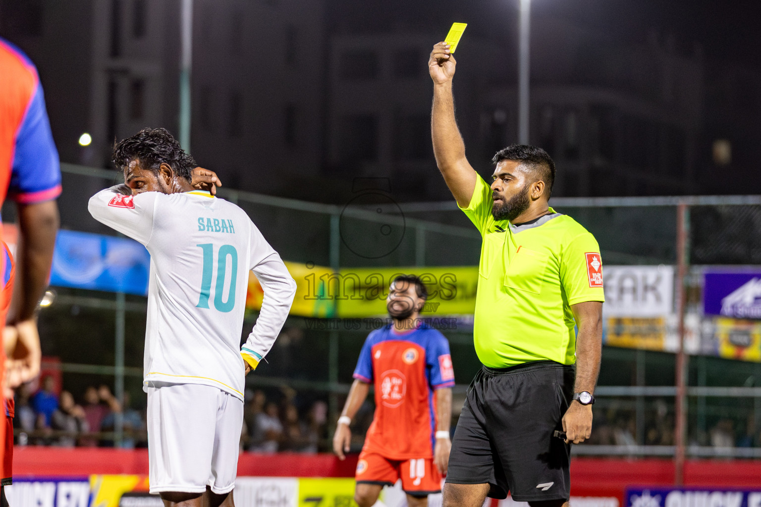 S Maradhoo vs S Meedhoo in Day 12 of Golden Futsal Challenge 2025 was held on Thursday, 16th January 2025, in Hulhumale', Maldives.
Photos: Hassan Simah / images.mv