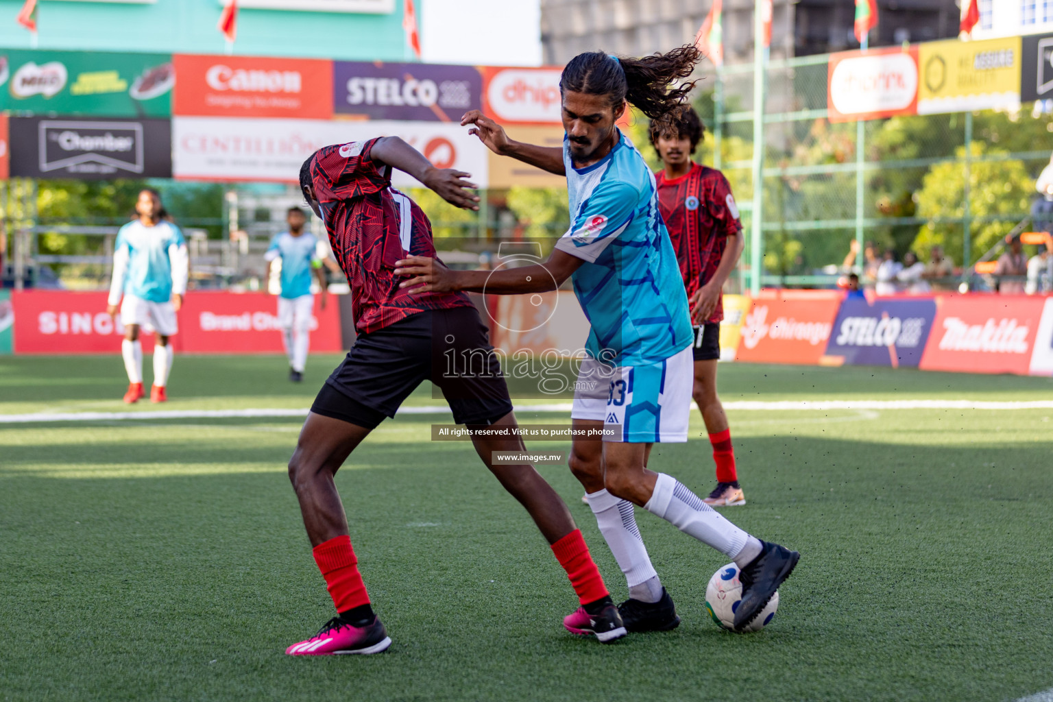 MACL vs Police Club in Club Maldives Cup 2023 held in Hulhumale, Maldives, on Saturday, 22nd July 2023. Photos: Hassan Simah / images.mv