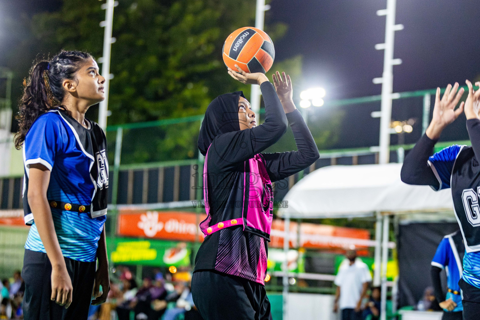 Day 3 of 23rd Netball Association Championship was held in Ekuveni Netball Court at Male', Maldives on Saturday, 27th April 2024. Photos: Nausham Waheed / images.mv