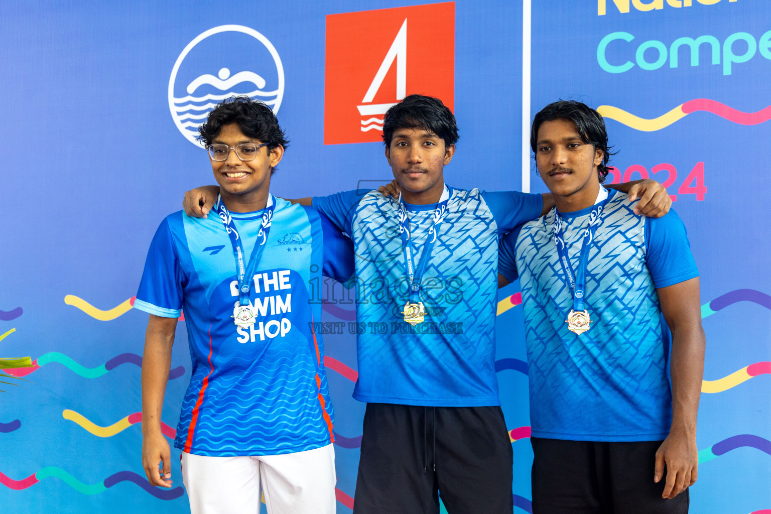 Day 7 of National Swimming Competition 2024 held in Hulhumale', Maldives on Thursday, 19th December 2024.
Photos: Ismail Thoriq / images.mv