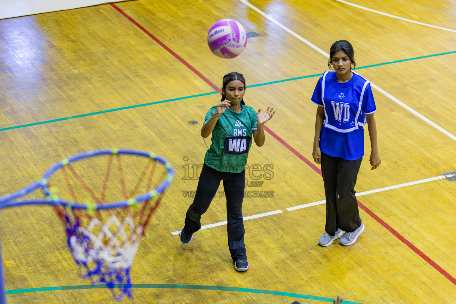 Day 9 of 26th Inter-School Netball Tournament 2025 was held in Social Center Indoor Hall on Sunday, 27th October 2025. Photos: Areef Adam / images.mv