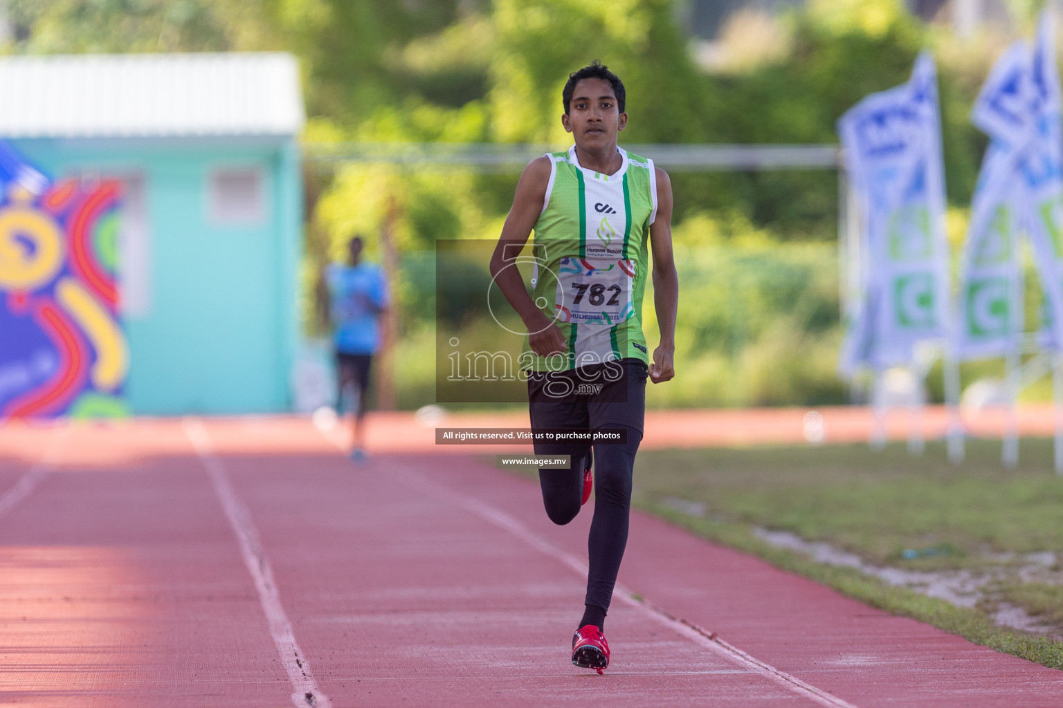 Day two of Inter School Athletics Championship 2023 was held at Hulhumale' Running Track at Hulhumale', Maldives on Sunday, 15th May 2023. Photos: Shuu/ Images.mv