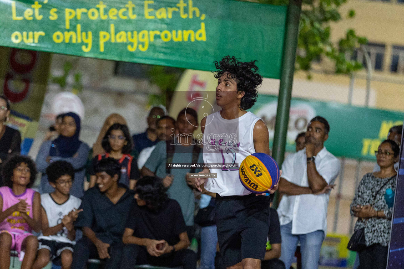 Day4 of Slamdunk by Sosal on 15th April 2023 held in Male'. Photos: Ismail Thoriq / images.mv