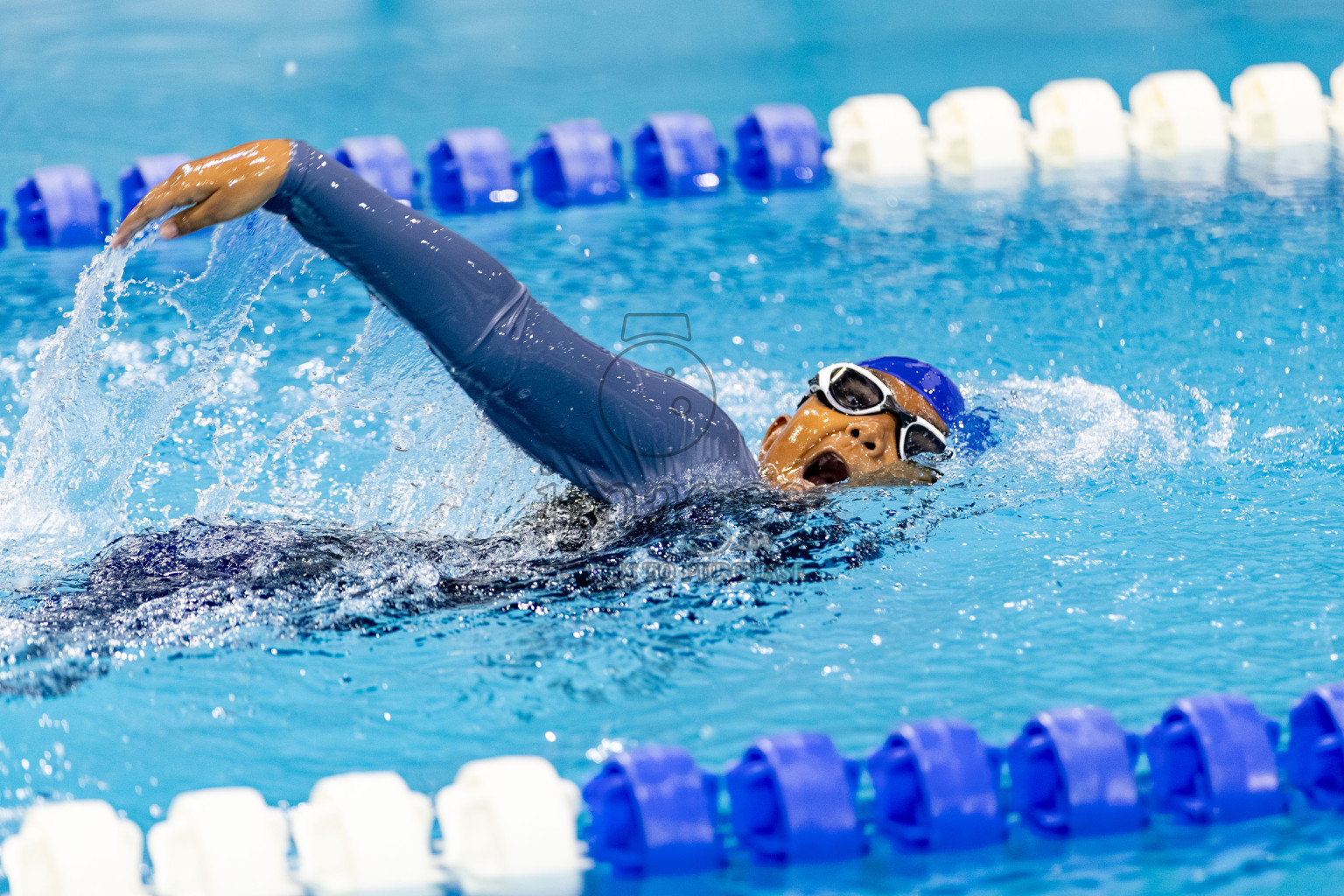 Day 3 of BML 6th National Kids Swimming Kids Festival 2025 held in Hulhumale', Maldives on Wednesday, 5th November 2024. 

Photos: Hassan Simah / images.mv