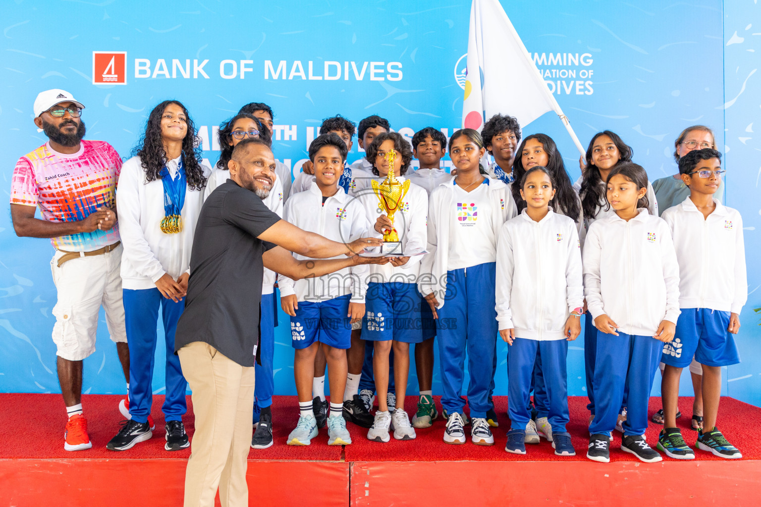 Closing ceremony of BML 20th Inter-School Swimming Competition was held in Hulhumale' Swimming Complex on Saturday, 19th October 2024. 
Photos: Ismail Thoriq