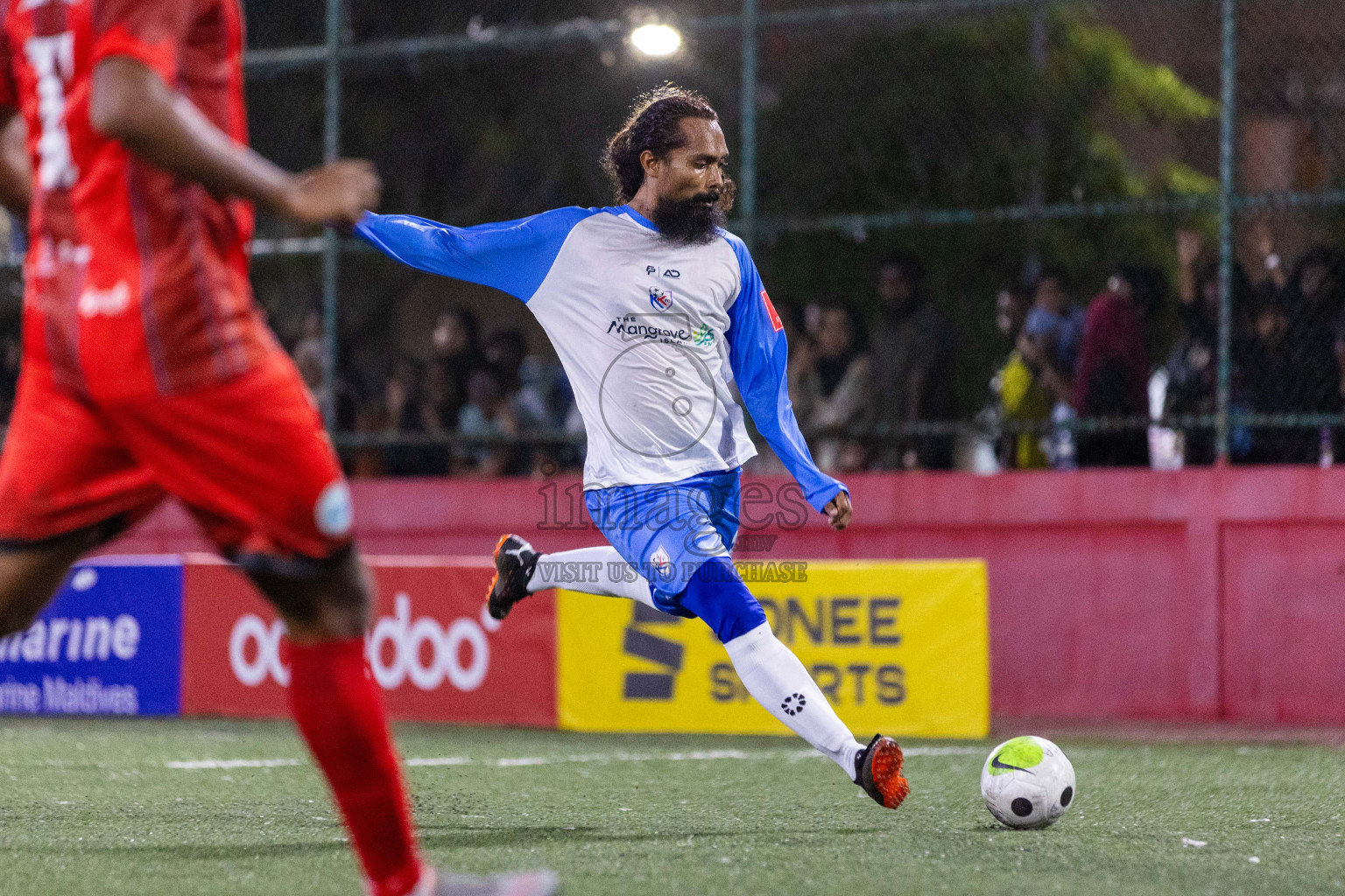 N Maafaru  vs N Kendhikulhudhoo in Day 3 of Golden Futsal Challenge 2024 was held on Wednesday, 17th January 2024, in Hulhumale', Maldives Photos: Nausham Waheed / images.mv